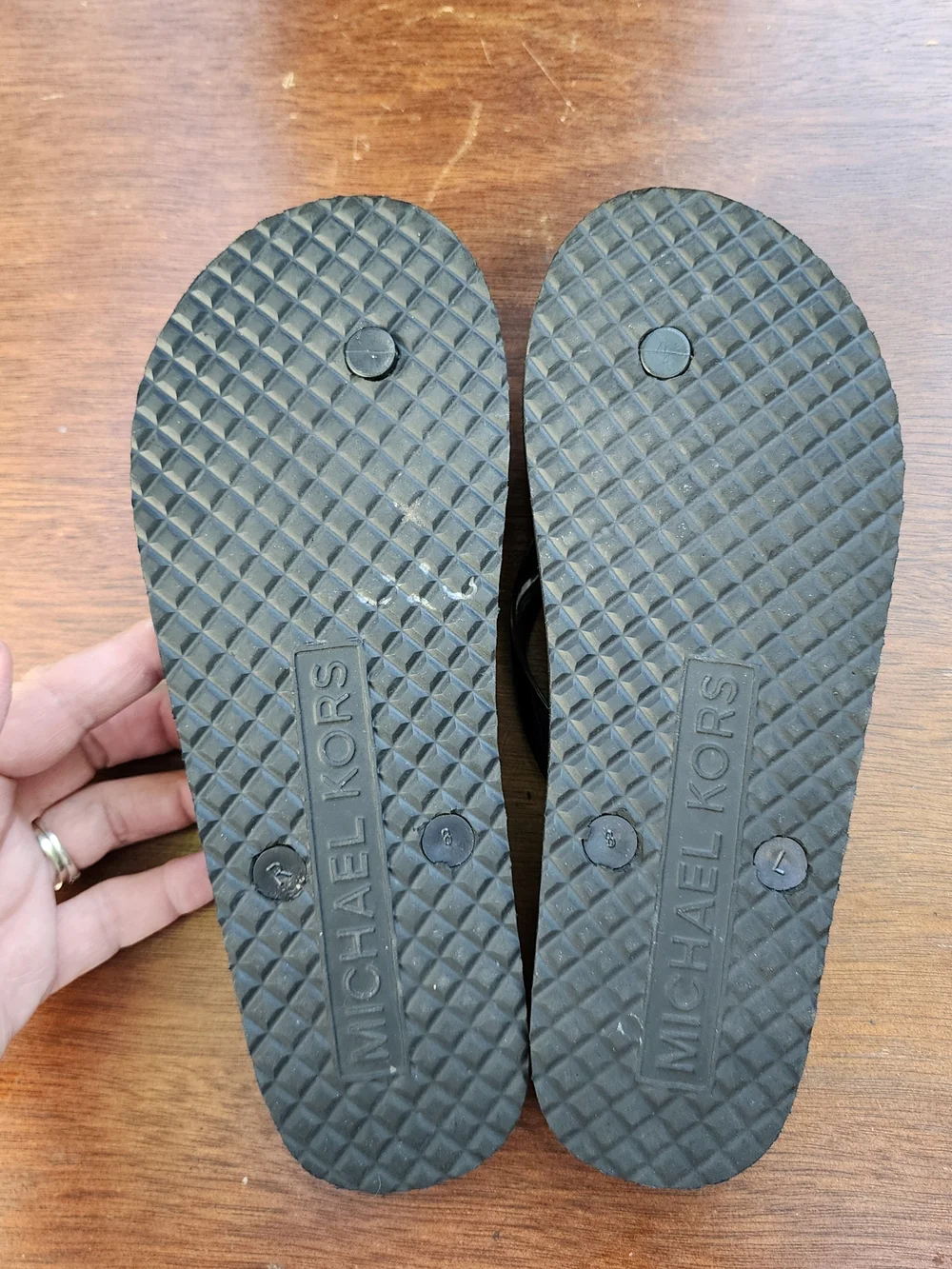 Michael Kors slide into